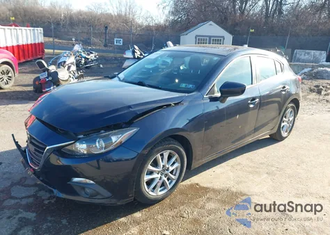2016 Mazda Mazda3 I Touring z USA, uszkodzony, nr VIN 3MZBM1M70GM273275